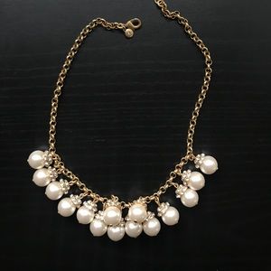 J Crew Pearl Statement Necklace